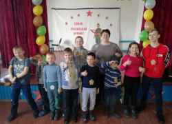 «Летчики» и «Разведчики» соревновались в Сибирьчанском сельском клубе