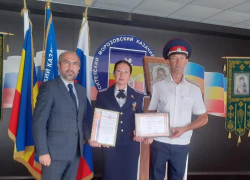 Морозовский Университетский казачий кадетский корпус поблагодарили за помощь в реализации проектов «Долг поколений» и «Будем помнить»