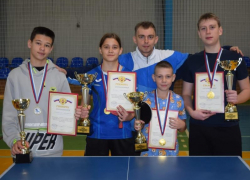 Юный морозовчанин Кирилл Юшко стал победителем турнира по настольному теннису в Цимлянске