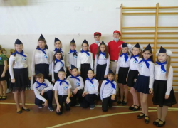 Отличную строевую подготовку продемонстрировали ученики гимназии №5 на смотре-конкурсе "Вперёд, Юнармейцы!" 