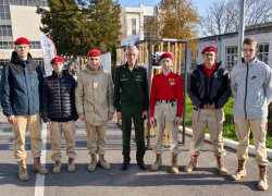 Юнармейцы Морозовского района приняли участие в патриотической акции «Стать в строй»