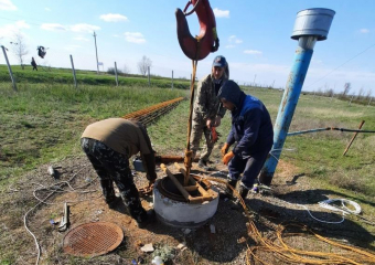 Перед праздниками в хуторах Гурин, Донской и Золотой было восстановлено водоснабжение