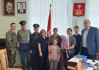 Орден Мужества передали семье погибшего участника СВО в Морозовске