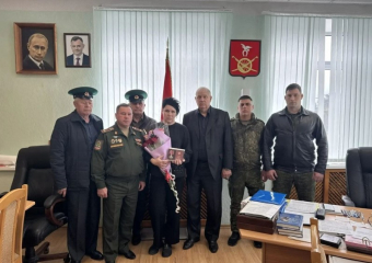 Орден Мужества передали семье героя