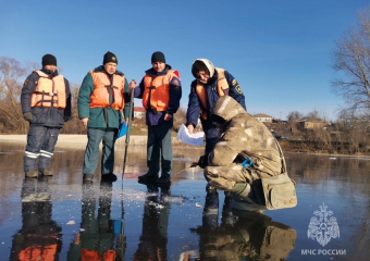 Почему выход на тонкий лед крайне опасен напомнили морозовчанам