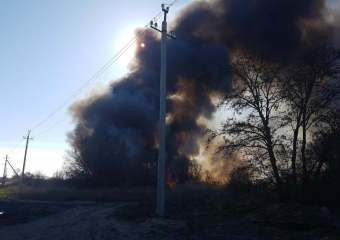 В Морозовском районе начал действовать особый пожароопасный режим