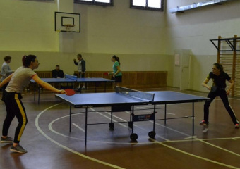 Команда Грузиновского поселения оказалась лучшей в районных соревнованиях по настольному теннису