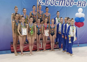 Команда «Цветочки» спортивной школы Морозовского района завоевала золото Кубка Ростовской области по художественной гимнастике