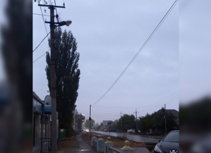 Уличное освещение на Подтелкова вернули