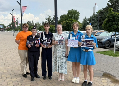 «Каждая четвёртая смерть на дороге»: в Морозовском районе школьники обратились к водителям