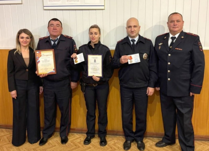 В Морозовском районе чествовали сотрудников полиции в День профессионального праздника