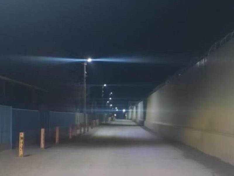 10 светодиодных светильников появились на переулке Заводской в Морозовске