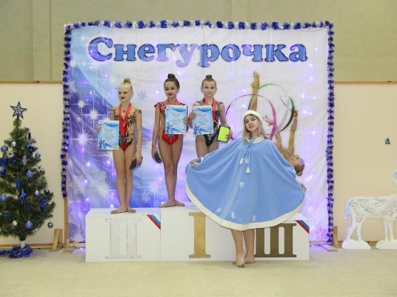 Подведены итоги ежегодного новогоднего турнира по художественной гимнастике «Снегурочка» в Морозовске