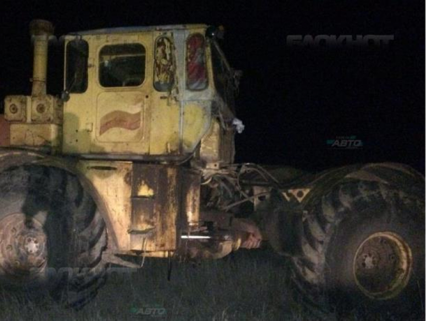 Пьяный тракторист переехал сожительницу трактором на трассе Морозовск-Цимлянск-Волгодонск