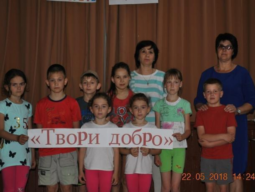 Познавательную программу «Твори добро!» провели для детей в Доме кульуры хутора Вишневка
