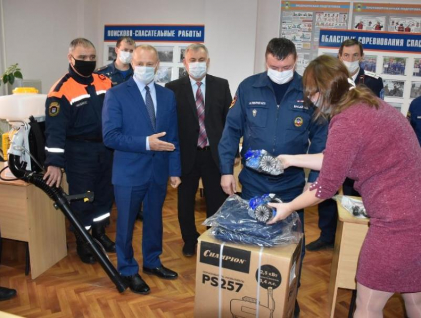 Новое спецоборудование для дезинфекции появилось в социальных организациях Морозовского района