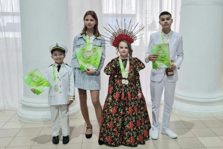 Юные таланты из Морозовска успешно выступили на Всероссийском конкурсе «Самородки России»
