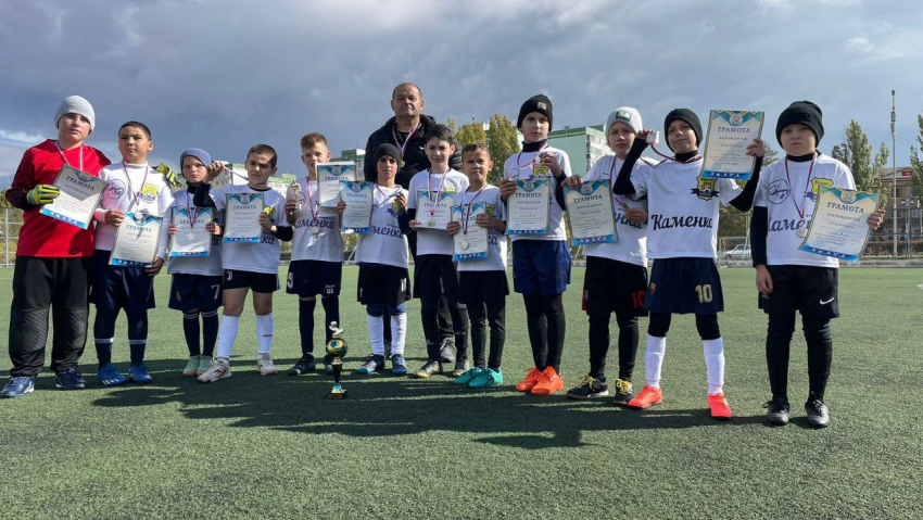 Морозовский футбольный клуб «Каменка» занял второе место в Волгодонске