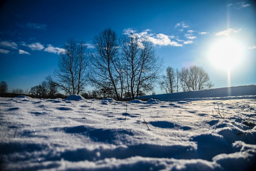 Мороз и солнце ожидаются в Морозовске в начале недели