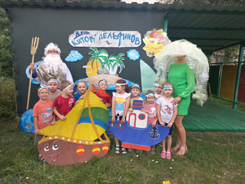 Всемирный день китов и дельфинов отметили в детском саду «Сказка» в Морозовске увлекательным тематическим мероприятием