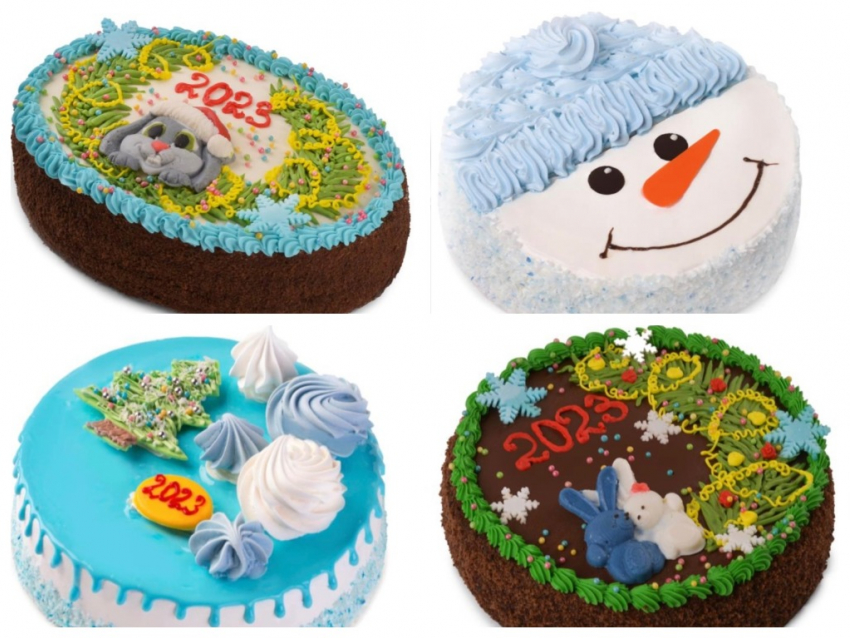Без выходных: Новогодние торты и пирожные ждут морозовчан в магазинах «Колос» даже 1 января