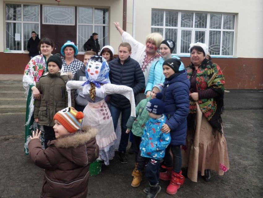 Весело и с размахом проводили зиму в хуторе Грузинов