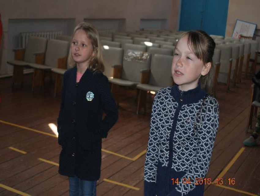 Детское караоке устроили в Вишневке