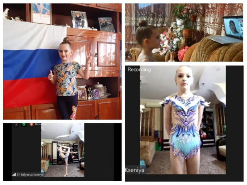 Гимнастки из Морозовска завоевали победные места в первых Международных онлайн соревнованиях Venera Cup 2020