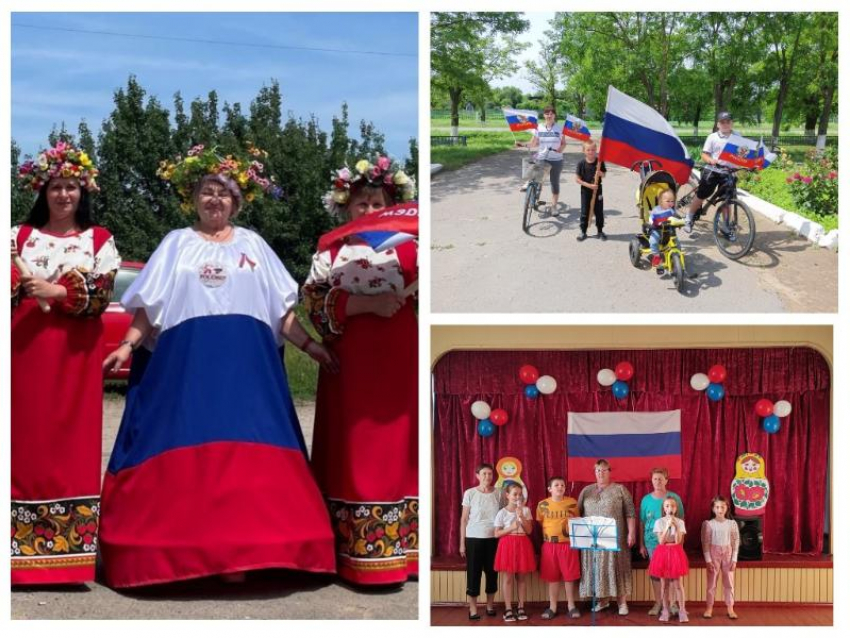 Песни, танцы и стихи: как в Морозовском районе отметили День России