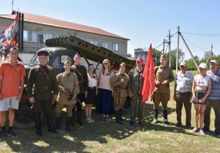 Морозовчане приняли участие в патриотической акции «Дорога Сталинградской Победы» 