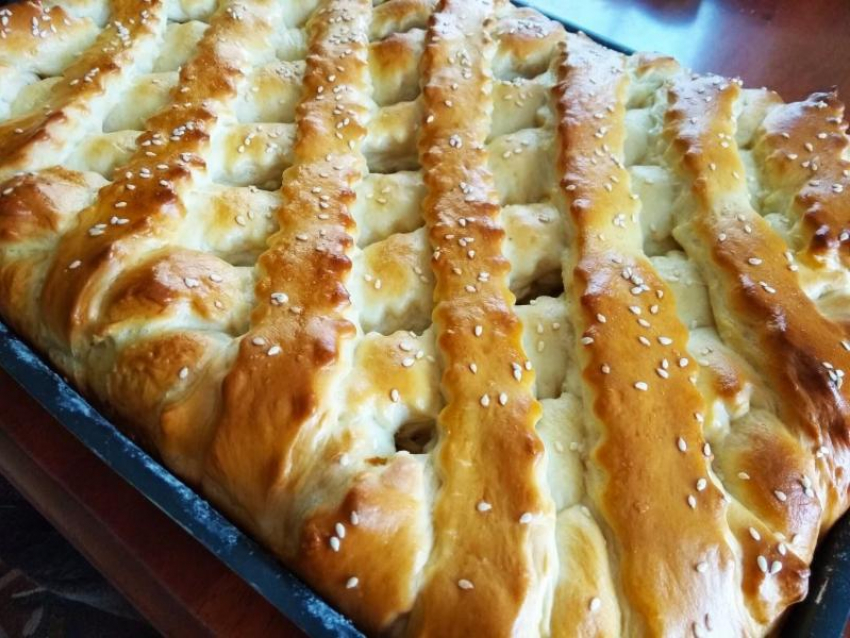 Сдобный пирог со свежей капустой приготовила корреспондент «Блокнот Морозовск"