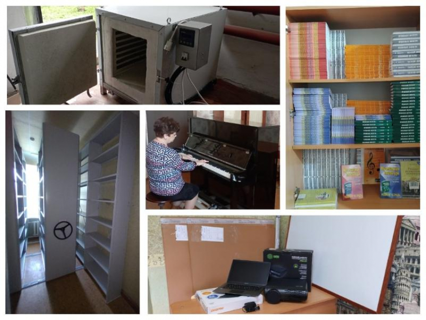Новые музыкальные инструменты и другое учебное оборудование появились в ДШИ Морозовского района