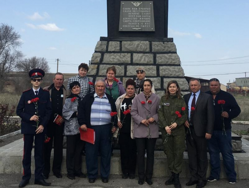 Акция памяти «Солдатский медальон» прошла в станице Вольно-Донской