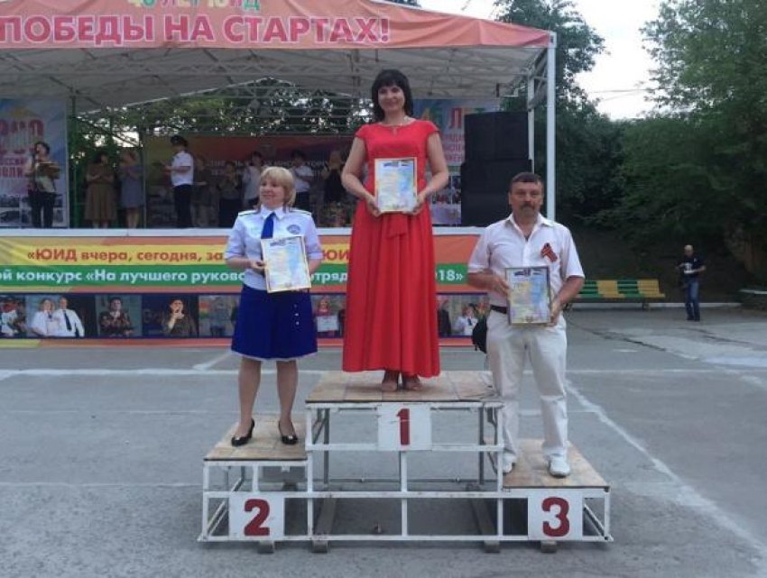 Морозовчанка Александра Погорелова заняла первое место на областном конкурсе «Лучший руководитель отряда ЮИД"