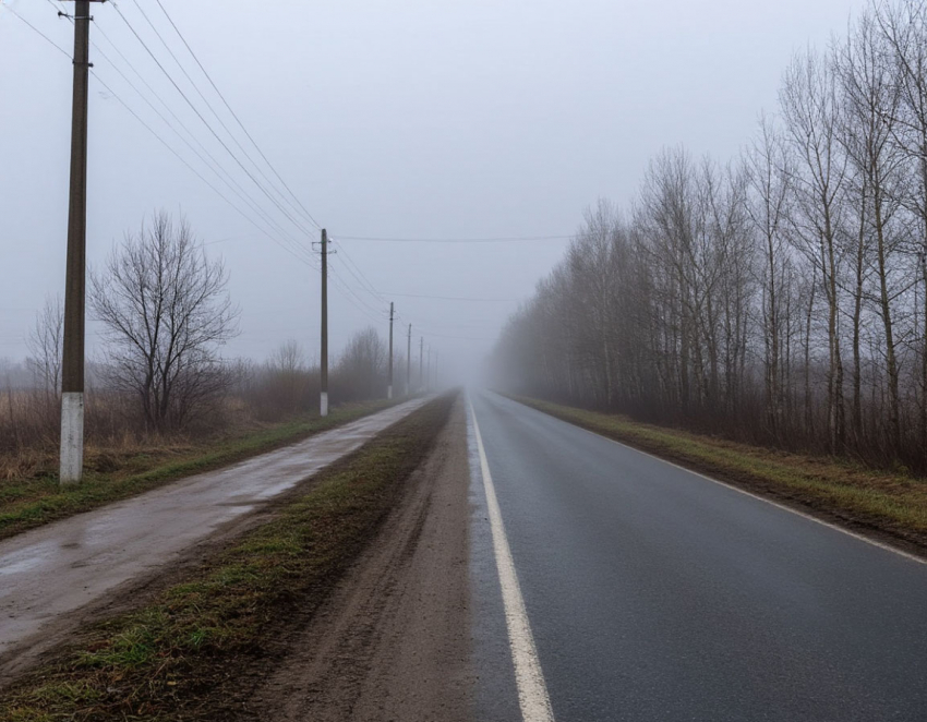 Туман может стать причиной аварий: морозовчан призывают соблюдать ПДД