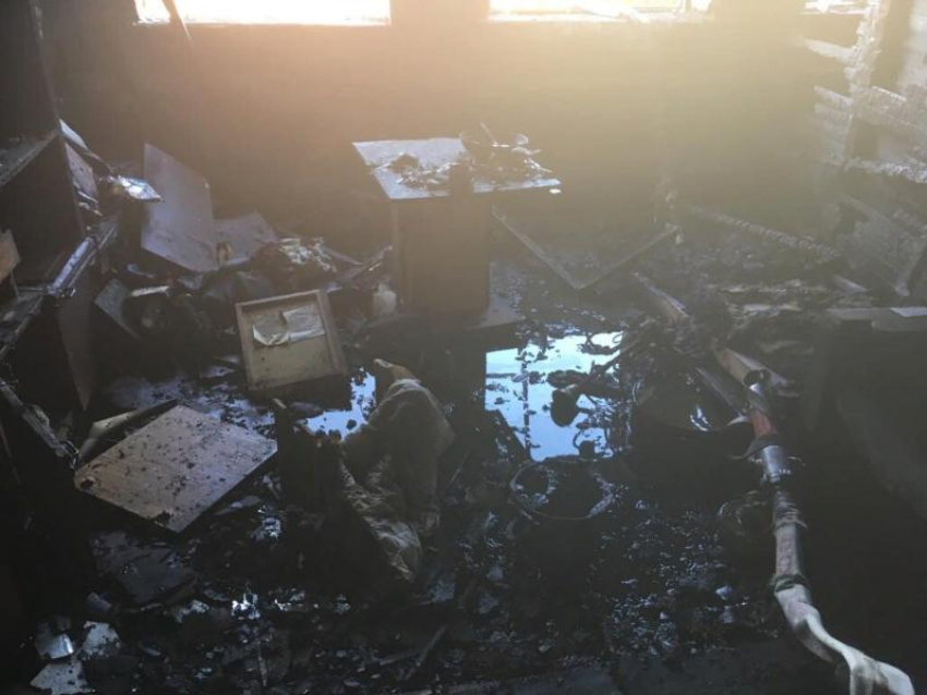 Большой пожар случился в хуторе Скачки-Малюгин рано утром, 22 июля
