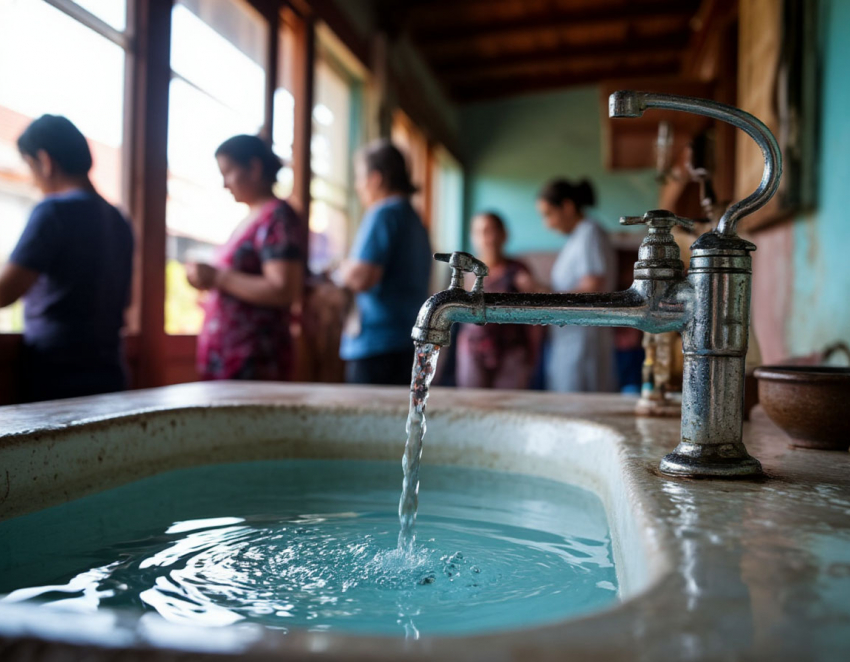 Порыв на магистрали оставит хутор Николаев без водоснабжения