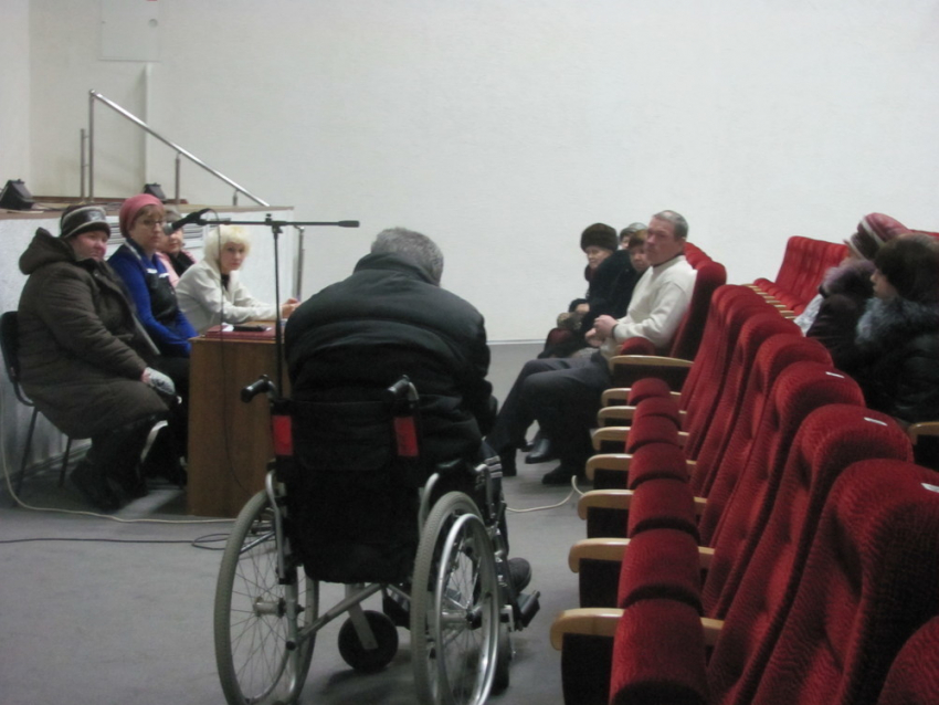 В Морозовске избрано правление общества инвалидов