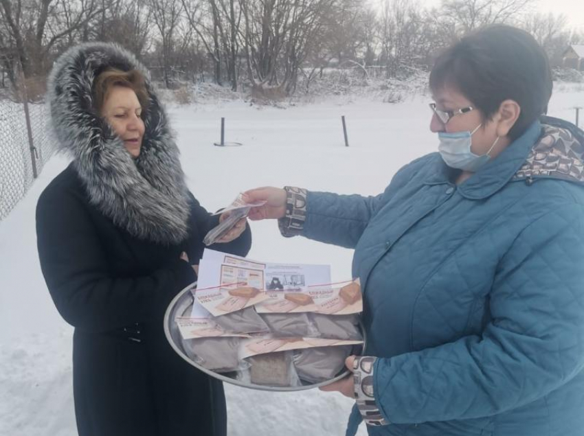 Акцию «Блокадный хлеб» провели в хуторе Сибирьки ко Дню освобождения Ленинграда 