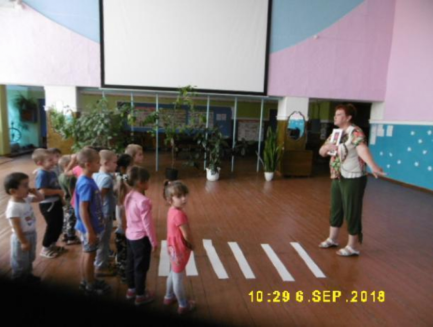 Беседу «Красный, желтый, зеленый» провели с детьми в Доме культуры станицы Вольно-Донской