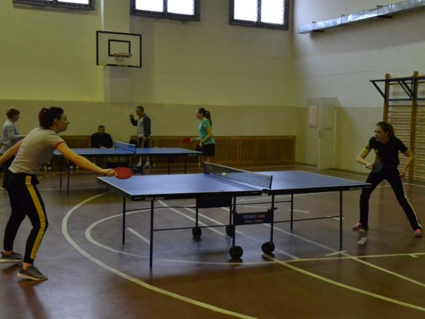 Команда Грузиновского поселения оказалась лучшей в районных соревнованиях по настольному теннису