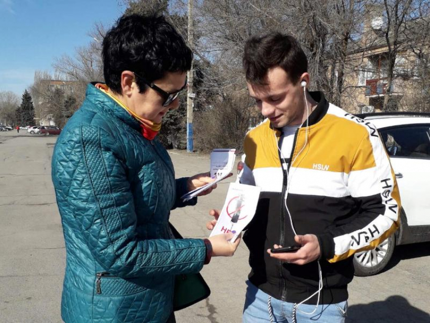 Акция ко Дню борьбы с наркоманией «Нам не все равно!» прошла в Морозовске на прошлой неделе