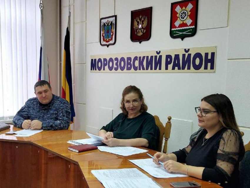 Заседание совета по межэтническим отношениям проведено в Морозовском районе 